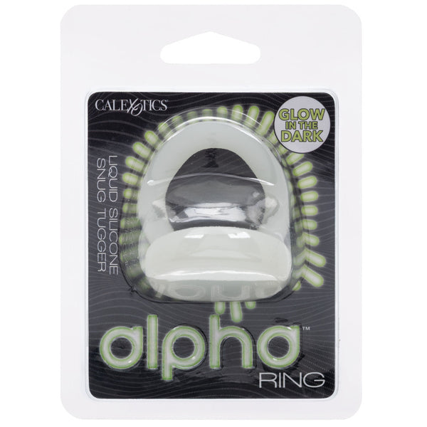 Alpha Liquid Silicone Snug Tugger - Glow-In-The-Dark