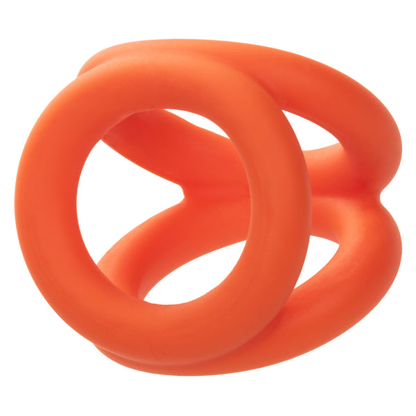 CalExotics Alpha Liquid Silicone Tri-Ring - Extreme Toyz Singapore - https://extremetoyz.com.sg - Sex Toys and Lingerie Online Store - Bondage Gear / Vibrators / Electrosex Toys / Wireless Remote Control Vibes / Sexy Lingerie and Role Play / BDSM / Dungeon Furnitures / Dildos and Strap Ons &nbsp;/ Anal and Prostate Massagers / Anal Douche and Cleaning Aide / Delay Sprays and Gels / Lubricants and more...