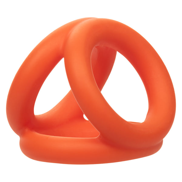 CalExotics Alpha Liquid Silicone Tri-Ring - Extreme Toyz Singapore - https://extremetoyz.com.sg - Sex Toys and Lingerie Online Store - Bondage Gear / Vibrators / Electrosex Toys / Wireless Remote Control Vibes / Sexy Lingerie and Role Play / BDSM / Dungeon Furnitures / Dildos and Strap Ons &nbsp;/ Anal and Prostate Massagers / Anal Douche and Cleaning Aide / Delay Sprays and Gels / Lubricants and more...