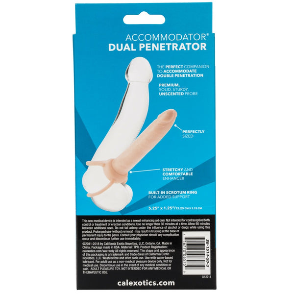 Extensions Accommodator Dual Penetrator - Ivory