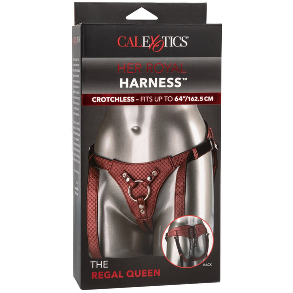 CalExotics Her Royal Harness The Regal Queen Strap On Harness - Extreme Toyz Singapore - https://extremetoyz.com.sg - Sex Toys and Lingerie Online Store - Bondage Gear / Vibrators / Electrosex Toys / Wireless Remote Control Vibes / Sexy Lingerie and Role Play / BDSM / Dungeon Furnitures / Dildos and Strap Ons &nbsp;/ Anal and Prostate Massagers / Anal Douche and Cleaning Aide / Delay Sprays and Gels / Lubricants and more...