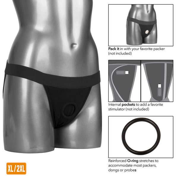 CalExotics Packer Gear Jock Strap - XL/2XL - Extreme Toyz Singapore - https://extremetoyz.com.sg - Sex Toys and Lingerie Online Store - Bondage Gear / Vibrators / Electrosex Toys / Wireless Remote Control Vibes / Sexy Lingerie and Role Play / BDSM / Dungeon Furnitures / Dildos and Strap Ons &nbsp;/ Anal and Prostate Massagers / Anal Douche and Cleaning Aide / Delay Sprays and Gels / Lubricants and more...