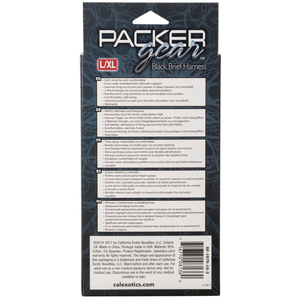 CalExotics Packer Gear Brief Harness - L/XL - Extreme Toyz Singapore - https://extremetoyz.com.sg - Sex Toys and Lingerie Online Store - Bondage Gear / Vibrators / Electrosex Toys / Wireless Remote Control Vibes / Sexy Lingerie and Role Play / BDSM / Dungeon Furnitures / Dildos and Strap Ons &nbsp;/ Anal and Prostate Massagers / Anal Douche and Cleaning Aide / Delay Sprays and Gels / Lubricants and more...