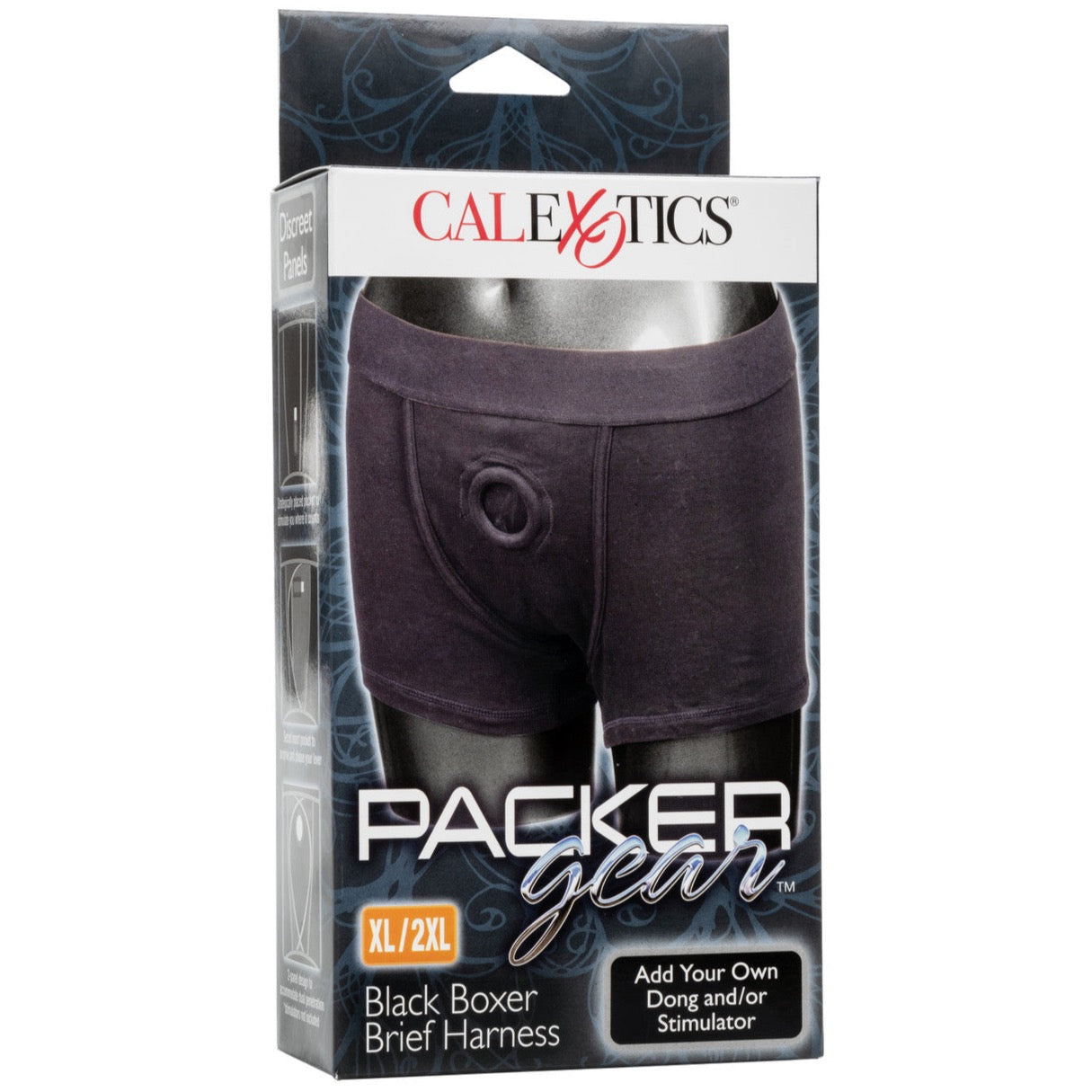 CalExotics Packer Gear Boxer Brief Harness - XL/2XL - Extreme Toyz Singapore - https://extremetoyz.com.sg - Sex Toys and Lingerie Online Store - Bondage Gear / Vibrators / Electrosex Toys / Wireless Remote Control Vibes / Sexy Lingerie and Role Play / BDSM / Dungeon Furnitures / Dildos and Strap Ons &nbsp;/ Anal and Prostate Massagers / Anal Douche and Cleaning Aide / Delay Sprays and Gels / Lubricants and more...