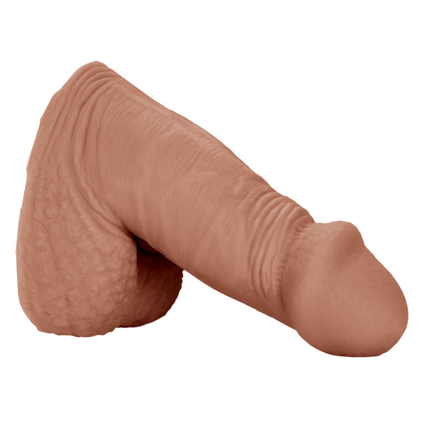 CalExotics Packer Gear 4" Packing Penis - Brown - Extreme Toyz Singapore - https://extremetoyz.com.sg - Sex Toys and Lingerie Online Store - Bondage Gear / Vibrators / Electrosex Toys / Wireless Remote Control Vibes / Sexy Lingerie and Role Play / BDSM / Dungeon Furnitures / Dildos and Strap Ons &nbsp;/ Anal and Prostate Massagers / Anal Douche and Cleaning Aide / Delay Sprays and Gels / Lubricants and more...