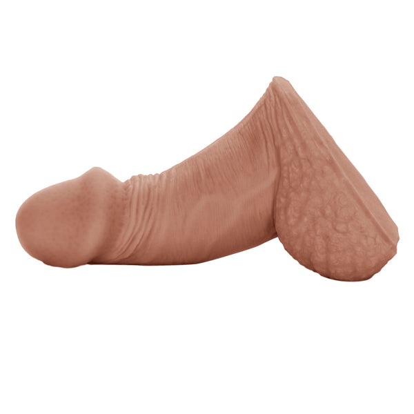 CalExotics Packer Gear 4" Packing Penis - Brown - Extreme Toyz Singapore - https://extremetoyz.com.sg - Sex Toys and Lingerie Online Store - Bondage Gear / Vibrators / Electrosex Toys / Wireless Remote Control Vibes / Sexy Lingerie and Role Play / BDSM / Dungeon Furnitures / Dildos and Strap Ons &nbsp;/ Anal and Prostate Massagers / Anal Douche and Cleaning Aide / Delay Sprays and Gels / Lubricants and more...