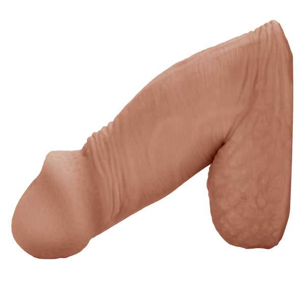 CalExotics Packer Gear 4" Packing Penis - Brown - Extreme Toyz Singapore - https://extremetoyz.com.sg - Sex Toys and Lingerie Online Store - Bondage Gear / Vibrators / Electrosex Toys / Wireless Remote Control Vibes / Sexy Lingerie and Role Play / BDSM / Dungeon Furnitures / Dildos and Strap Ons &nbsp;/ Anal and Prostate Massagers / Anal Douche and Cleaning Aide / Delay Sprays and Gels / Lubricants and more...