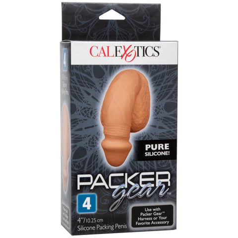 CalExotics Packer Gear 4" Silicone Packing Penis - Tan - Extreme Toyz Singapore - https://extremetoyz.com.sg - Sex Toys and Lingerie Online Store - Bondage Gear / Vibrators / Electrosex Toys / Wireless Remote Control Vibes / Sexy Lingerie and Role Play / BDSM / Dungeon Furnitures / Dildos and Strap Ons &nbsp;/ Anal and Prostate Massagers / Anal Douche and Cleaning Aide / Delay Sprays and Gels / Lubricants and more...