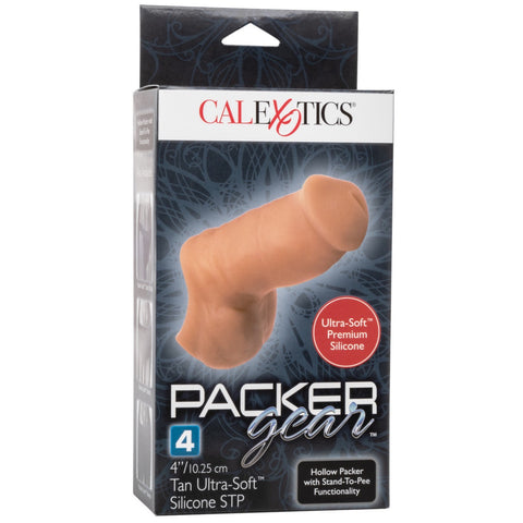 CalExotics Packer Gear 4" Ultra-Soft Silicone STP Packer - Tan - Extreme Toyz Singapore - https://extremetoyz.com.sg - Sex Toys and Lingerie Online Store - Bondage Gear / Vibrators / Electrosex Toys / Wireless Remote Control Vibes / Sexy Lingerie and Role Play / BDSM / Dungeon Furnitures / Dildos and Strap Ons &nbsp;/ Anal and Prostate Massagers / Anal Douche and Cleaning Aide / Delay Sprays and Gels / Lubricants and more...
