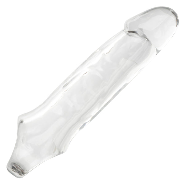 CalExotics Performance Maxx Clear Extension Sleeve - 6.5" - Extreme Toyz Singapore - https://extremetoyz.com.sg - Sex Toys and Lingerie Online Store - Bondage Gear / Vibrators / Electrosex Toys / Wireless Remote Control Vibes / Sexy Lingerie and Role Play / BDSM / Dungeon Furnitures / Dildos and Strap Ons &nbsp;/ Anal and Prostate Massagers / Anal Douche and Cleaning Aide / Delay Sprays and Gels / Lubricants and more...