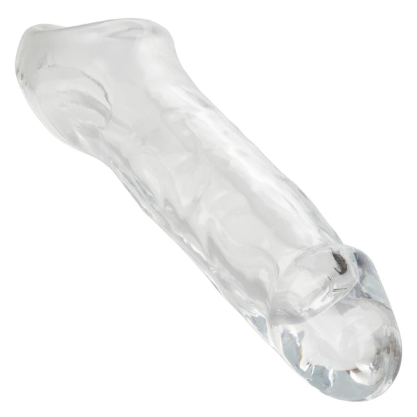 CalExotics Performance Maxx Clear Extension Sleeve - 6.5" - Extreme Toyz Singapore - https://extremetoyz.com.sg - Sex Toys and Lingerie Online Store - Bondage Gear / Vibrators / Electrosex Toys / Wireless Remote Control Vibes / Sexy Lingerie and Role Play / BDSM / Dungeon Furnitures / Dildos and Strap Ons &nbsp;/ Anal and Prostate Massagers / Anal Douche and Cleaning Aide / Delay Sprays and Gels / Lubricants and more...