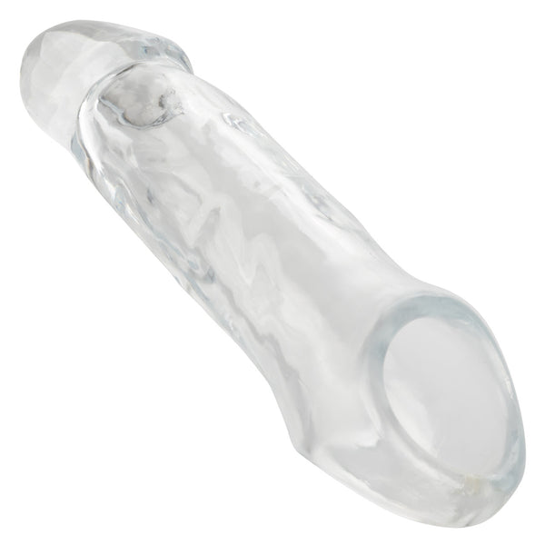 CalExotics Performance Maxx Clear Extension Sleeve - 6.5" - Extreme Toyz Singapore - https://extremetoyz.com.sg - Sex Toys and Lingerie Online Store - Bondage Gear / Vibrators / Electrosex Toys / Wireless Remote Control Vibes / Sexy Lingerie and Role Play / BDSM / Dungeon Furnitures / Dildos and Strap Ons &nbsp;/ Anal and Prostate Massagers / Anal Douche and Cleaning Aide / Delay Sprays and Gels / Lubricants and more...