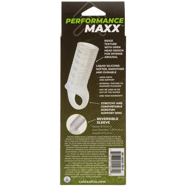 Performance Maxx Liquid Silicone Reversible Sleeve