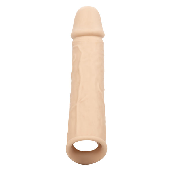 CalExotics Performance Maxx Life-Like 8” Silicone Extension - Ivory - Extreme Toyz Singapore - https://extremetoyz.com.sg - Sex Toys and Lingerie Online Store - Bondage Gear / Vibrators / Electrosex Toys / Wireless Remote Control Vibes / Sexy Lingerie and Role Play / BDSM / Dungeon Furnitures / Dildos and Strap Ons &nbsp;/ Anal and Prostate Massagers / Anal Douche and Cleaning Aide / Delay Sprays and Gels / Lubricants and more...