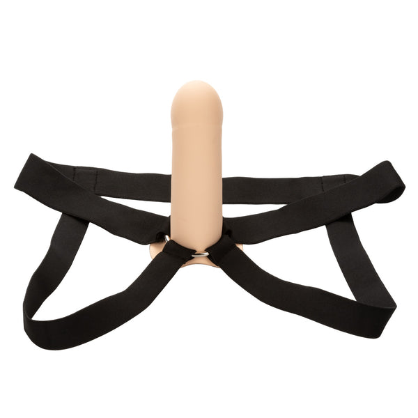 CalExotics Performance Maxx Silicone Extension with Harness - Ivory - Extreme Toyz Singapore - https://extremetoyz.com.sg - Sex Toys and Lingerie Online Store - Bondage Gear / Vibrators / Electrosex Toys / Wireless Remote Control Vibes / Sexy Lingerie and Role Play / BDSM / Dungeon Furnitures / Dildos and Strap Ons &nbsp;/ Anal and Prostate Massagers / Anal Douche and Cleaning Aide / Delay Sprays and Gels / Lubricants and more...