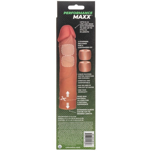 Performance Maxx Liquid Silicone Extension System - Brown