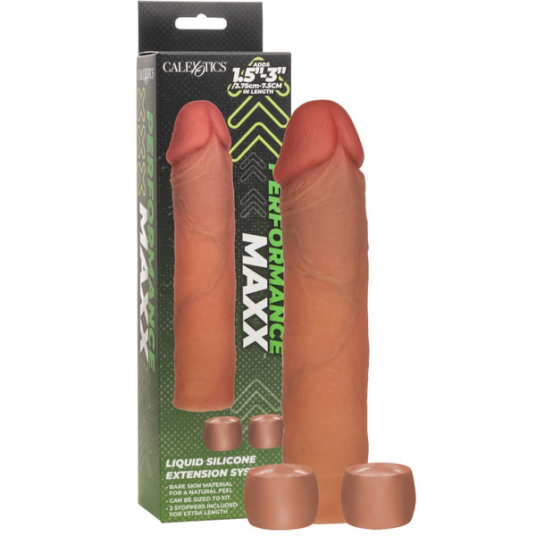 Performance Maxx Liquid Silicone Extension System - Brown