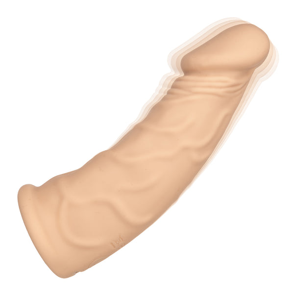 Performance Maxx 7" Rechargeable Silicone Vibrating Extension - Ivory
