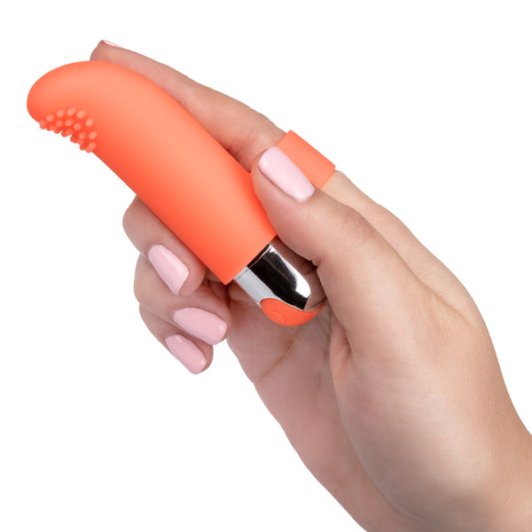 CalExotics Intimate Play Rechargeable Finger Tickler - Extreme Toyz Singapore - https://extremetoyz.com.sg - Sex Toys and Lingerie Online Store - Bondage Gear / Vibrators / Electrosex Toys / Wireless Remote Control Vibes / Sexy Lingerie and Role Play / BDSM / Dungeon Furnitures / Dildos and Strap Ons &nbsp;/ Anal and Prostate Massagers / Anal Douche and Cleaning Aide / Delay Sprays and Gels / Lubricants and more...