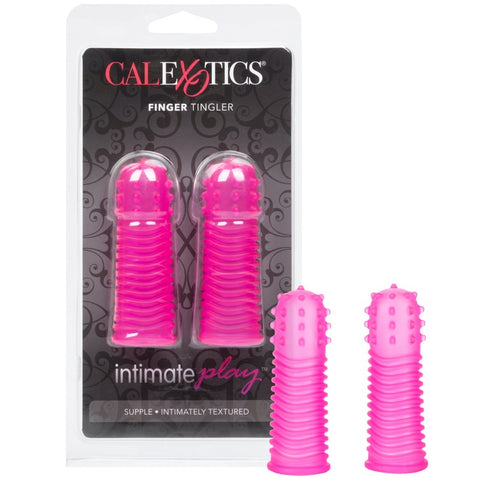 CalExotics Intimate Play Finger Tingler - Pink - Extreme Toyz Singapore - https://extremetoyz.com.sg - Sex Toys and Lingerie Online Store - Bondage Gear / Vibrators / Electrosex Toys / Wireless Remote Control Vibes / Sexy Lingerie and Role Play / BDSM / Dungeon Furnitures / Dildos and Strap Ons &nbsp;/ Anal and Prostate Massagers / Anal Douche and Cleaning Aide / Delay Sprays and Gels / Lubricants and more...