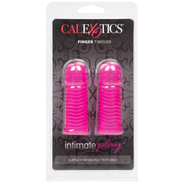 CalExotics Intimate Play Finger Tingler - Pink - Extreme Toyz Singapore - https://extremetoyz.com.sg - Sex Toys and Lingerie Online Store - Bondage Gear / Vibrators / Electrosex Toys / Wireless Remote Control Vibes / Sexy Lingerie and Role Play / BDSM / Dungeon Furnitures / Dildos and Strap Ons &nbsp;/ Anal and Prostate Massagers / Anal Douche and Cleaning Aide / Delay Sprays and Gels / Lubricants and more...