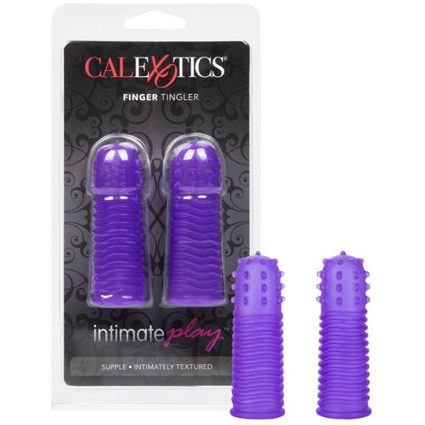 CalExotics Intimate Play Finger Tingler - Purple - Extreme Toyz Singapore - https://extremetoyz.com.sg - Sex Toys and Lingerie Online Store - Bondage Gear / Vibrators / Electrosex Toys / Wireless Remote Control Vibes / Sexy Lingerie and Role Play / BDSM / Dungeon Furnitures / Dildos and Strap Ons &nbsp;/ Anal and Prostate Massagers / Anal Douche and Cleaning Aide / Delay Sprays and Gels / Lubricants and more...