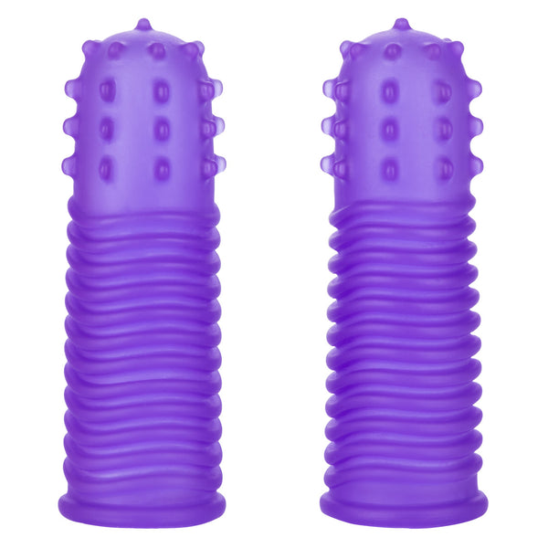 CalExotics Intimate Play Finger Tingler - Purple - Extreme Toyz Singapore - https://extremetoyz.com.sg - Sex Toys and Lingerie Online Store - Bondage Gear / Vibrators / Electrosex Toys / Wireless Remote Control Vibes / Sexy Lingerie and Role Play / BDSM / Dungeon Furnitures / Dildos and Strap Ons &nbsp;/ Anal and Prostate Massagers / Anal Douche and Cleaning Aide / Delay Sprays and Gels / Lubricants and more...