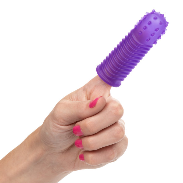 CalExotics Intimate Play Finger Tingler - Purple - Extreme Toyz Singapore - https://extremetoyz.com.sg - Sex Toys and Lingerie Online Store - Bondage Gear / Vibrators / Electrosex Toys / Wireless Remote Control Vibes / Sexy Lingerie and Role Play / BDSM / Dungeon Furnitures / Dildos and Strap Ons &nbsp;/ Anal and Prostate Massagers / Anal Douche and Cleaning Aide / Delay Sprays and Gels / Lubricants and more...