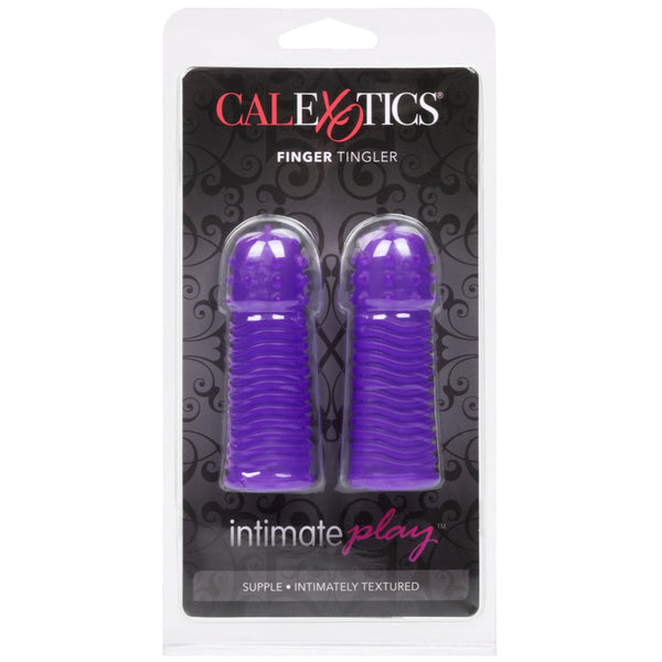 CalExotics Intimate Play Finger Tingler - Purple - Extreme Toyz Singapore - https://extremetoyz.com.sg - Sex Toys and Lingerie Online Store - Bondage Gear / Vibrators / Electrosex Toys / Wireless Remote Control Vibes / Sexy Lingerie and Role Play / BDSM / Dungeon Furnitures / Dildos and Strap Ons &nbsp;/ Anal and Prostate Massagers / Anal Douche and Cleaning Aide / Delay Sprays and Gels / Lubricants and more...