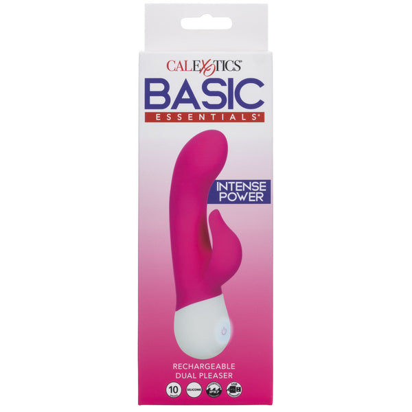 Basic Essentials Rechargeable Dual Pleaser