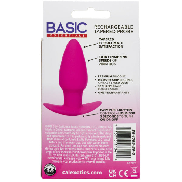 Basic Essentials Rechargeable Tapered Probe