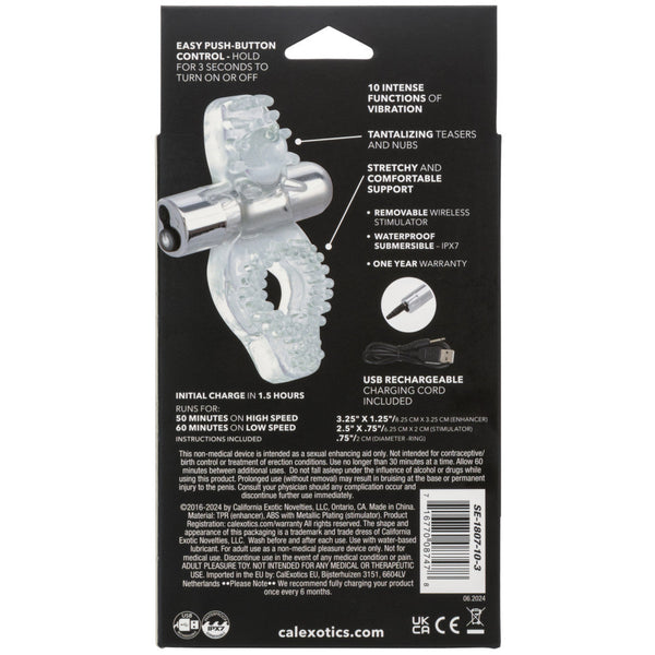 Couple's Enhancers Wireless Passion Enhancer Rechargeable Vibrating Cock Ring