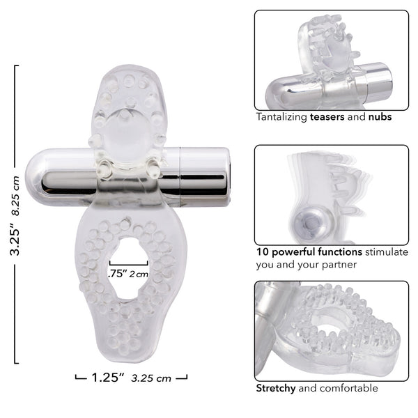 Couple's Enhancers Wireless Passion Enhancer Rechargeable Vibrating Cock Ring