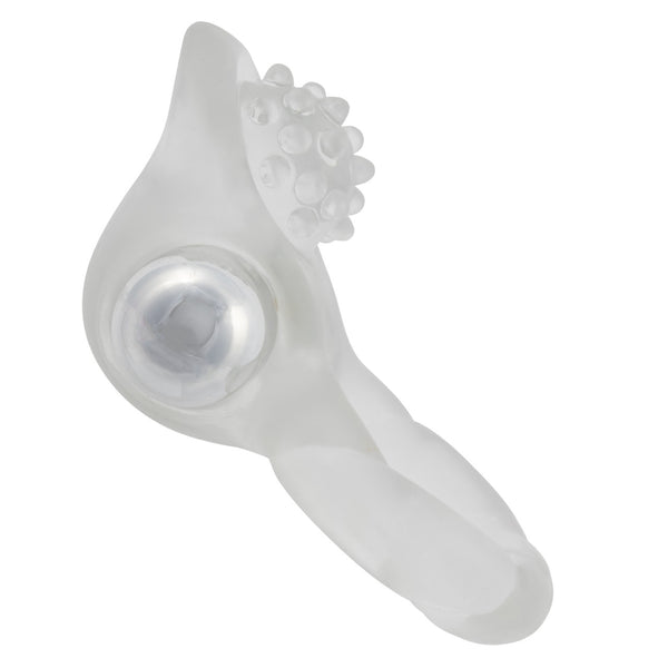 Couple's Enhancers Nubby Lover's Delight Rechargeable Vibrating Cock Ring