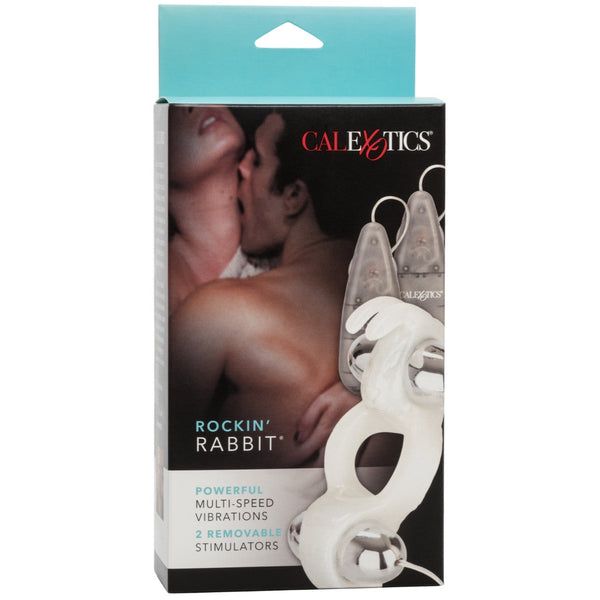 CalExotics Couple's Enhancers Rockin' Rabbit Vibrating Cock Ring - Extreme Toyz Singapore - https://extremetoyz.com.sg - Sex Toys and Lingerie Online Store - Bondage Gear / Vibrators / Electrosex Toys / Wireless Remote Control Vibes / Sexy Lingerie and Role Play / BDSM / Dungeon Furnitures / Dildos and Strap Ons &nbsp;/ Anal and Prostate Massagers / Anal Douche and Cleaning Aide / Delay Sprays and Gels / Lubricants and more...