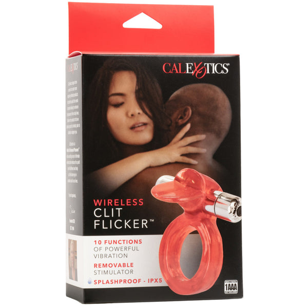 Couple's Enhancers Wireless Clit Flicker Vibrating Cock Ring