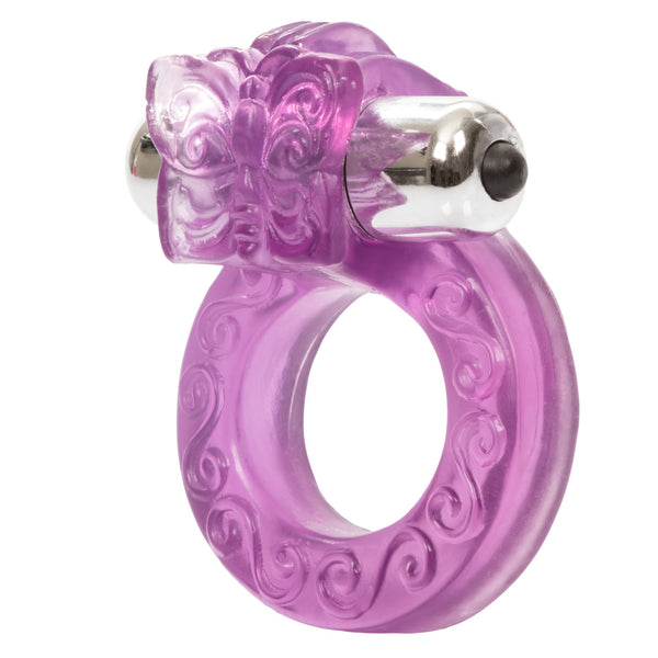 CalExotics Couple's Enhancers Intimate Butterfly Vibrating Cock Ring - Extreme Toyz Singapore - https://extremetoyz.com.sg - Sex Toys and Lingerie Online Store - Bondage Gear / Vibrators / Electrosex Toys / Wireless Remote Control Vibes / Sexy Lingerie and Role Play / BDSM / Dungeon Furnitures / Dildos and Strap Ons &nbsp;/ Anal and Prostate Massagers / Anal Douche and Cleaning Aide / Delay Sprays and Gels / Lubricants and more...