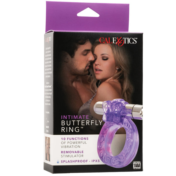 Couple's Enhancers Intimate Butterfly Vibrating Cock Ring