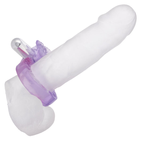 Couple's Enhancers Intimate Butterfly Vibrating Cock Ring