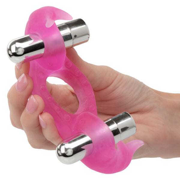 Couple's Enhancers Triple Orgasm Enhancer Rechargeable Vibrating Cock Ring