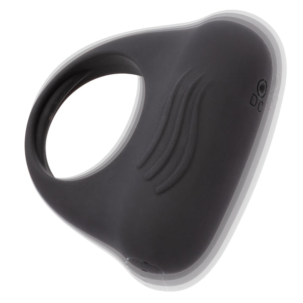 Couple's Enhancers Silicone Rechargeable Lover's Arouser Vibrating  Cock Ring