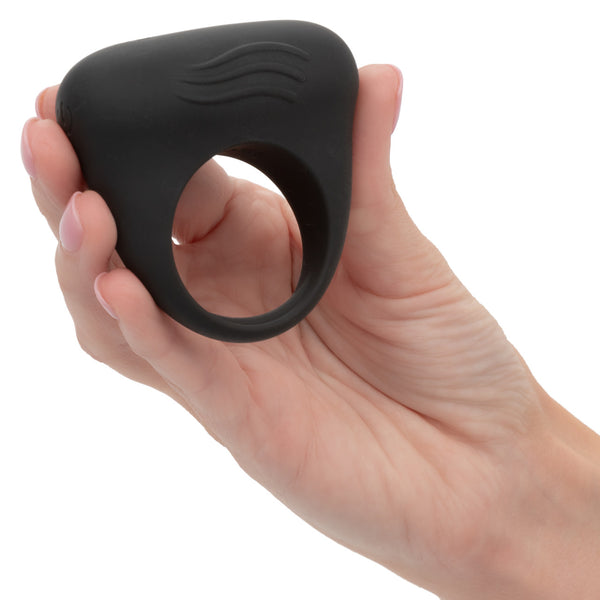 Couple's Enhancers Silicone Rechargeable Lover's Arouser Vibrating  Cock Ring