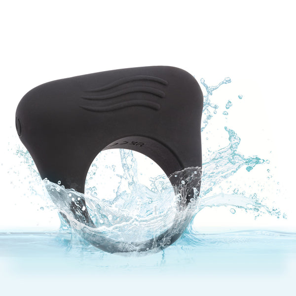 Couple's Enhancers Silicone Rechargeable Lover's Arouser Vibrating  Cock Ring