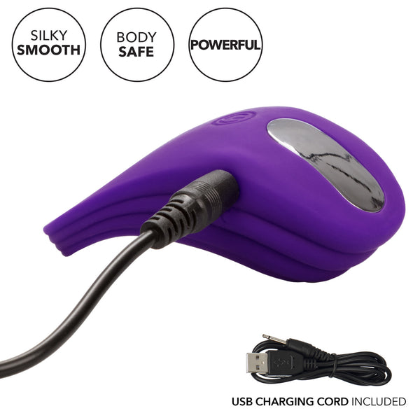 CalExotics Couple's Enhancers Silicone Rechargeable Passion Enhancer - Extreme Toyz Singapore - https://extremetoyz.com.sg - Sex Toys and Lingerie Online Store - Bondage Gear / Vibrators / Electrosex Toys / Wireless Remote Control Vibes / Sexy Lingerie and Role Play / BDSM / Dungeon Furnitures / Dildos and Strap Ons &nbsp;/ Anal and Prostate Massagers / Anal Douche and Cleaning Aide / Delay Sprays and Gels / Lubricants and more...