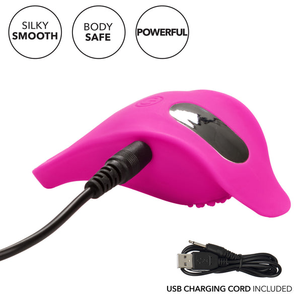 CalExotics Couple's Enhancers Silicone Rechargeable Teasing Enhancer - Extreme Toyz Singapore - https://extremetoyz.com.sg - Sex Toys and Lingerie Online Store - Bondage Gear / Vibrators / Electrosex Toys / Wireless Remote Control Vibes / Sexy Lingerie and Role Play / BDSM / Dungeon Furnitures / Dildos and Strap Ons &nbsp;/ Anal and Prostate Massagers / Anal Douche and Cleaning Aide / Delay Sprays and Gels / Lubricants and more...