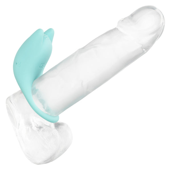 CalExotics Couple's Enhancers Silicone Rechargeable Dual Exciter Enhancer - Extreme Toyz Singapore - https://extremetoyz.com.sg - Sex Toys and Lingerie Online Store - Bondage Gear / Vibrators / Electrosex Toys / Wireless Remote Control Vibes / Sexy Lingerie and Role Play / BDSM / Dungeon Furnitures / Dildos and Strap Ons &nbsp;/ Anal and Prostate Massagers / Anal Douche and Cleaning Aide / Delay Sprays and Gels / Lubricants and more...