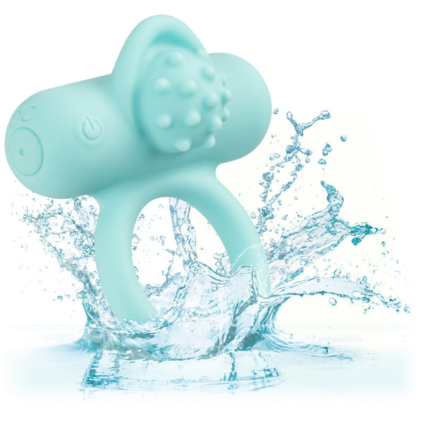 CalExotics Couple's Enhancers Silicone Rechargeable Nubby Lover’s Delight - Extreme Toyz Singapore - https://extremetoyz.com.sg - Sex Toys and Lingerie Online Store - Bondage Gear / Vibrators / Electrosex Toys / Wireless Remote Control Vibes / Sexy Lingerie and Role Play / BDSM / Dungeon Furnitures / Dildos and Strap Ons &nbsp;/ Anal and Prostate Massagers / Anal Douche and Cleaning Aide / Delay Sprays and Gels / Lubricants and more...