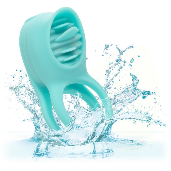 CalExotics Couple's Enhancers Silicone Rechargeable French Kiss Enhancer - Extreme Toyz Singapore - https://extremetoyz.com.sg - Sex Toys and Lingerie Online Store - Bondage Gear / Vibrators / Electrosex Toys / Wireless Remote Control Vibes / Sexy Lingerie and Role Play / BDSM / Dungeon Furnitures / Dildos and Strap Ons &nbsp;/ Anal and Prostate Massagers / Anal Douche and Cleaning Aide / Delay Sprays and Gels / Lubricants and more...