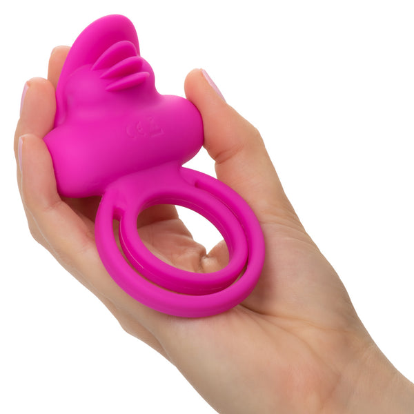 CalExotics Couple's Enhancers Silicone Rechargeable Dual Clit Flicker Enhancer - Extreme Toyz Singapore - https://extremetoyz.com.sg - Sex Toys and Lingerie Online Store - Bondage Gear / Vibrators / Electrosex Toys / Wireless Remote Control Vibes / Sexy Lingerie and Role Play / BDSM / Dungeon Furnitures / Dildos and Strap Ons &nbsp;/ Anal and Prostate Massagers / Anal Douche and Cleaning Aide / Delay Sprays and Gels / Lubricants and more...