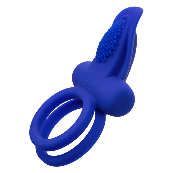 CalExotics Couple's Enhancers Silicone Rechargeable Dual Pleaser Enhancer - Extreme Toyz Singapore - https://extremetoyz.com.sg - Sex Toys and Lingerie Online Store - Bondage Gear / Vibrators / Electrosex Toys / Wireless Remote Control Vibes / Sexy Lingerie and Role Play / BDSM / Dungeon Furnitures / Dildos and Strap Ons &nbsp;/ Anal and Prostate Massagers / Anal Douche and Cleaning Aide / Delay Sprays and Gels / Lubricants and more...